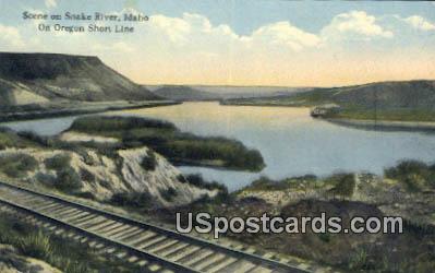 Snake River, Idaho Postcard      ;            Snake River, ID