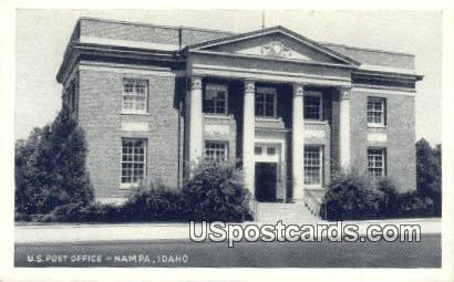 US Post Office - Nampa, Idaho ID Postcard