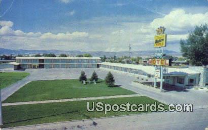 Crest Motel - Montpelier, Idaho ID Postcard
