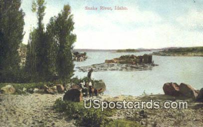 Snake River, Idaho Postcard      ;            Snake River, ID