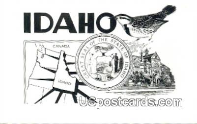 State Capitol - Boise City, Idaho ID Postcard
