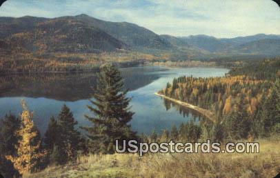 Upper Priest Lake - North Idaho Postcards, Idaho ID Postcard