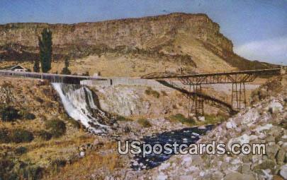 Malad River - Thousand Springs, Idaho ID Postcard