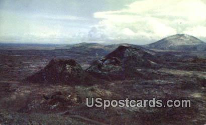 Spatter Cones Craters of the Moon, ID Postcard      ;      Spatter Cones Craters of the Moon, Idaho