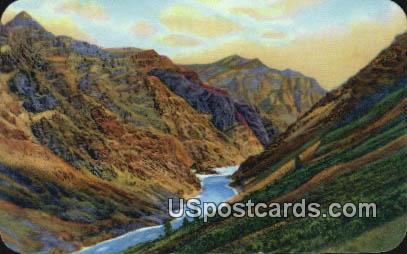Hells Canyon - Snake River, Idaho ID Postcard