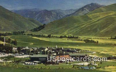 Sun Valley Village - Penny Mountain, Idaho ID Postcard