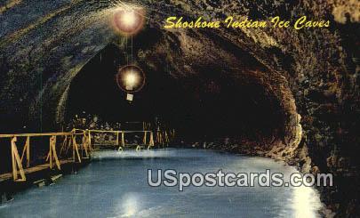 Shoshone Indian Ice Caves, Idaho Postcard      ;            Shoshone Indian Ice Caves, ID