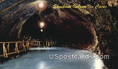 Shoshone Indian Ice Caves, ID Postcard      ;      Shoshone Indian Ice Caves, Idaho