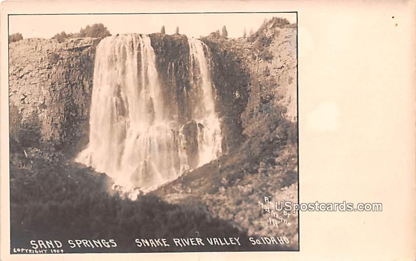 Sand Springs - Snake River Valley, Idaho ID Postcard