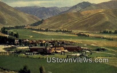 Sun Valley, ID,s;   Sun Valley, Idaho Postcard