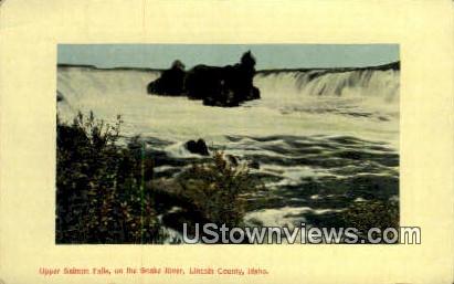 Upper Salmon Falls - Lincoln County, Idaho ID Postcard
