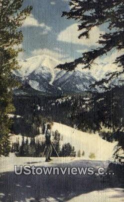 Union Pacific Railroad - Sun Valley, Idaho ID Postcard