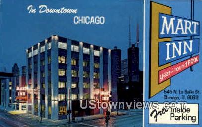 Mart Inn  - Chicago, Illinois IL Postcard
