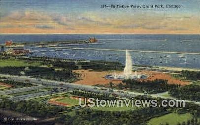 Grant Park - Chicago, Illinois IL Postcard