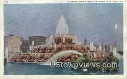 Buckingham Fountain - Chicago, Illinois IL Postcard