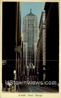 La Salle Street - Chicago, Illinois IL Postcard