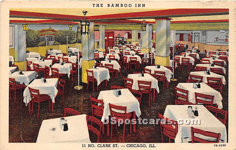Bamboo Inn - Chicago, Illinois IL Postcard