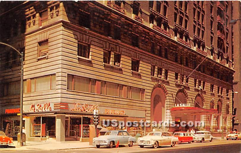 La Salle Hotel - Chicago, Illinois IL Postcard