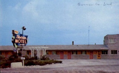 Stokker Motel - Elkhart, Indiana IN Postcard