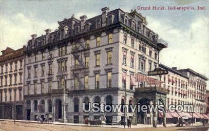 Grand Hotel - Indianapolis Postcards, Indiana IN Postcard