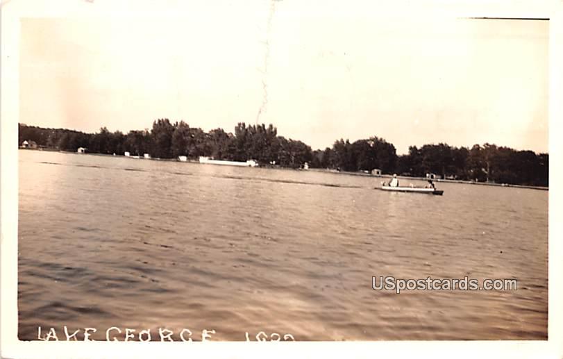 Lake George - Indiana IN Postcard
