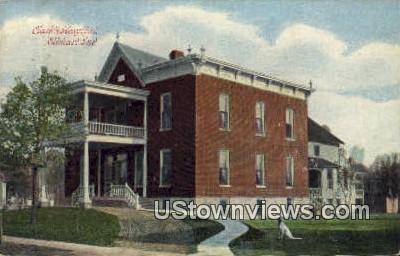 Clark's Hospital - Elkhart, Indiana IN Postcard