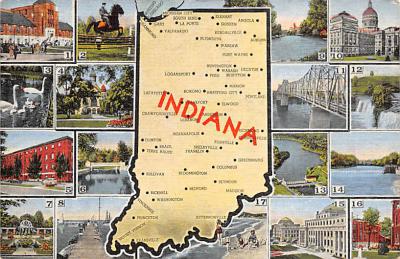 Indiana Map IN
