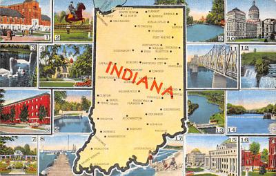 Indiana Map IN
