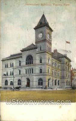 Government Building - Topeka, Kansas KS Postcard