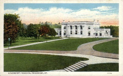 Governor's Mansion - Frankfort, Kentucky KY Postcard