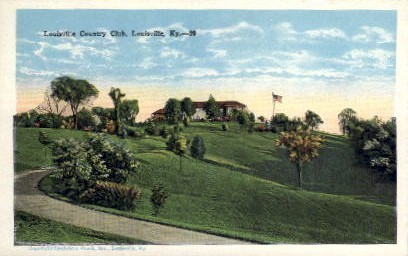 Country Club - Louisville, Kentucky KY Postcard