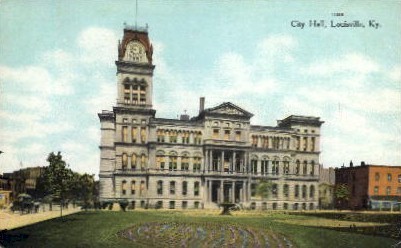 City Hall - Louisville, Kentucky KY Postcard