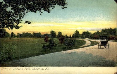 Cherokee Park - Louisville, Kentucky KY Postcard