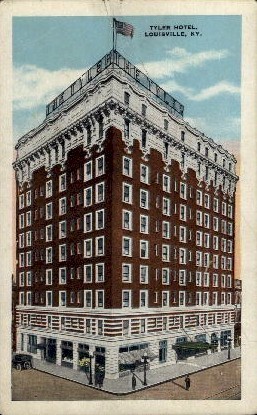 Tyler Hotel - Louisville, Kentucky KY Postcard