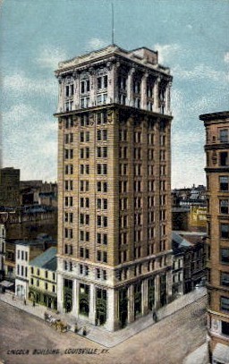 Lincoln Building - Louisville, Kentucky KY Postcard