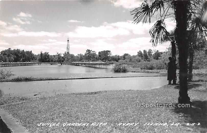 Jungle Gardens Vista - Avery Island, Louisiana LA Postcard