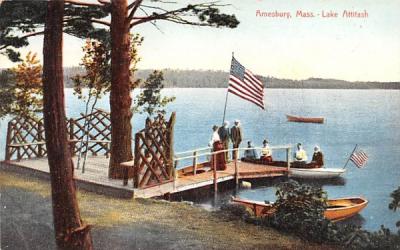 Lake Attitash Amesbury, Massachusetts Postcard