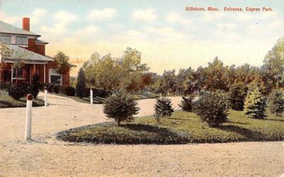 Entrance Attleboro, Massachusetts Postcard