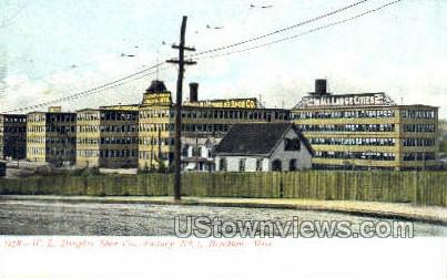 W.L. Douglas Shoe Co. - Brockton, Massachusetts MA Postcard