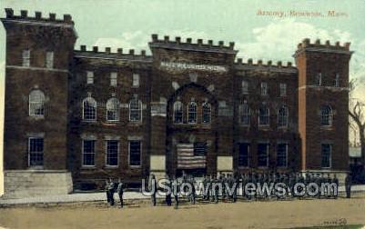 Armory - Brockton, Massachusetts MA Postcard
