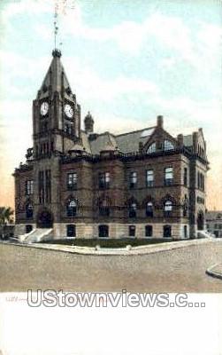 City Hall - Brockton, Massachusetts MA Postcard