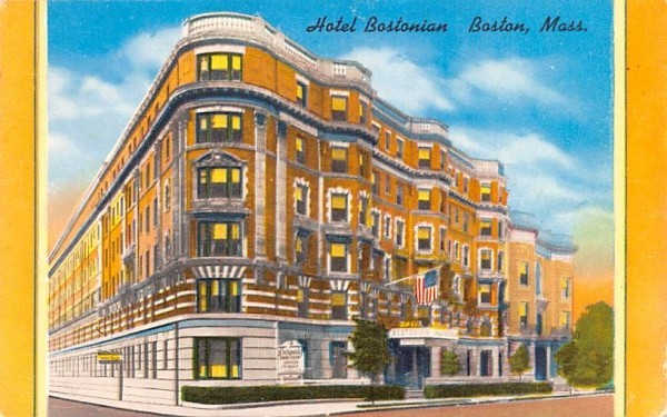 Details about   Massachusetts MA Boston Hotel Bostonian Postcard Old Vintage Card View Standard 
