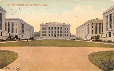 Harvard Medical School Boston, Massachusetts Postcard