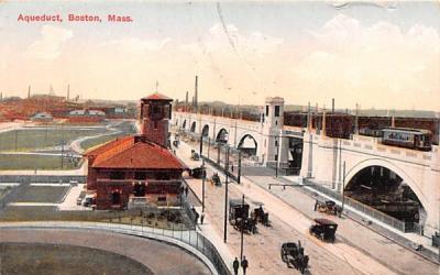 Aqueduct Boston, Massachusetts Postcard