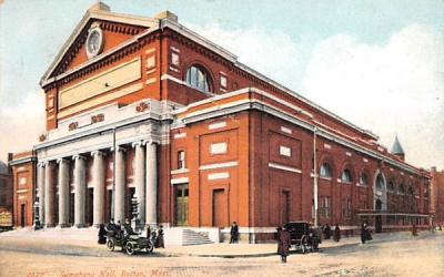 Symphony Hall Boston, Massachusetts Postcard