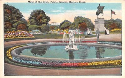 Maid of the Mist Boston, Massachusetts Postcard