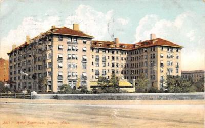 Hotel Sommerset Boston, Massachusetts Postcard