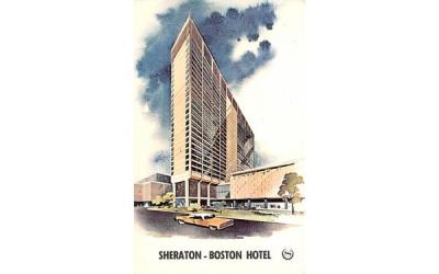 Sheraton-Boston Hotel Massachusetts Postcard