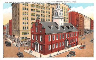 The Old State House Boston, Massachusetts Postcard