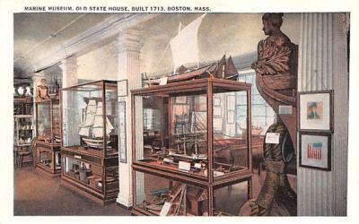 Marine Museum Boston, Massachusetts Postcard